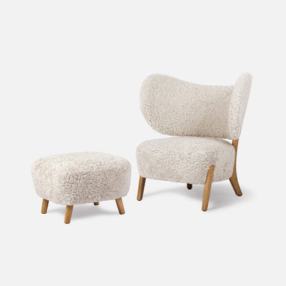 TMBO Lounge Chair with Pouf