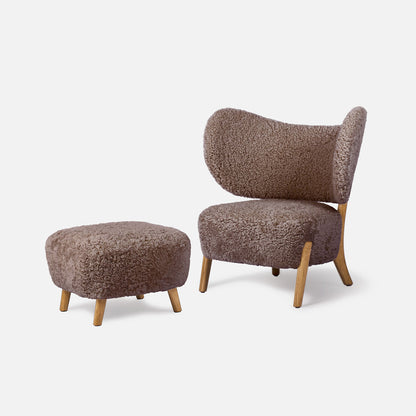 TMBO Lounge Chair with Pouf
